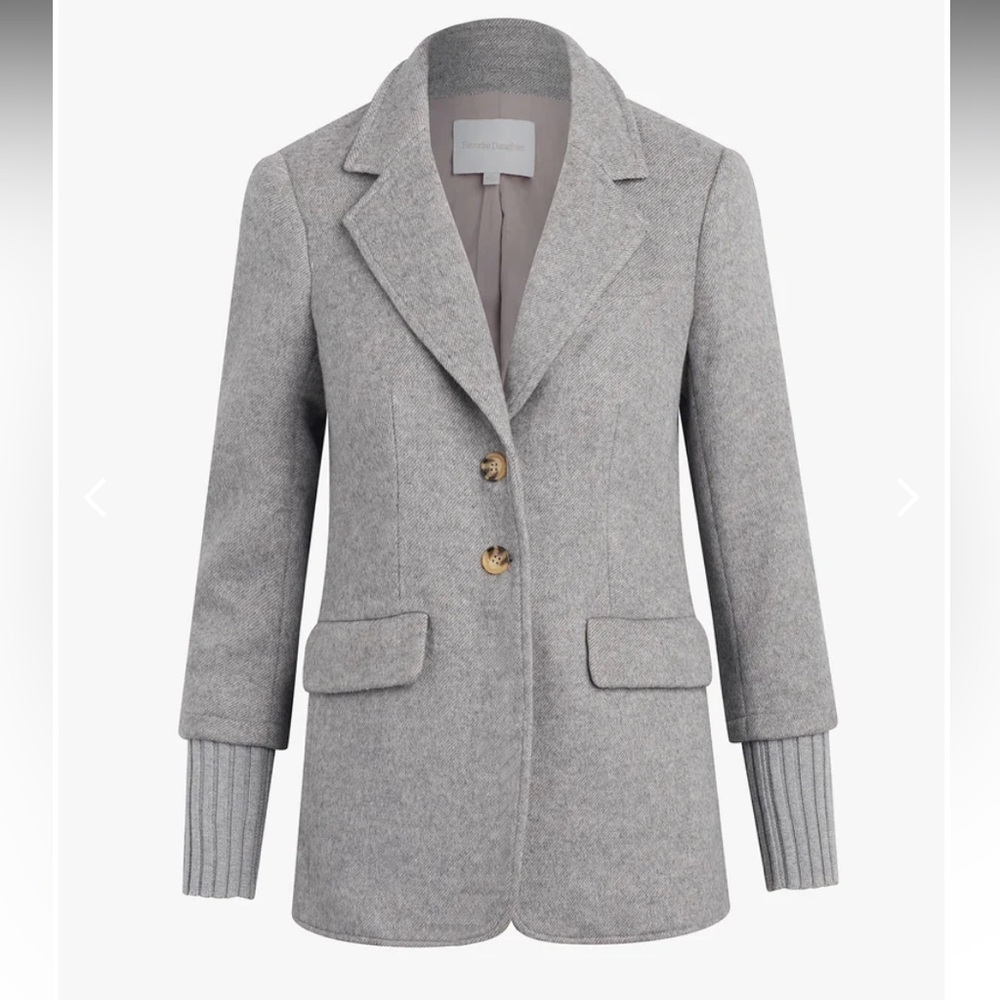Favorite Daughter. The City Blazer. Gray. Medium.